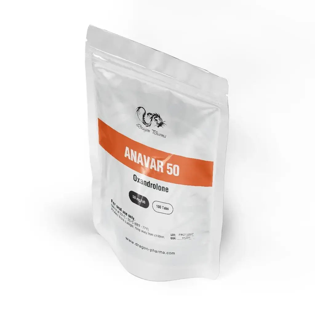 Anavar 50mg Dragon Pharma, Europe