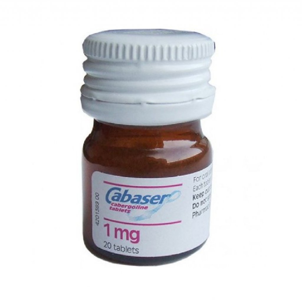 Cabaser 1mg - Cabergoline - Pfizer, Turkey Cabaser 1mg - Cabergoline - Pfizer, Turkey
