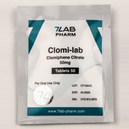 Clomi-lab - Clomiphene Citrate - 7Lab Pharma, Switzerland