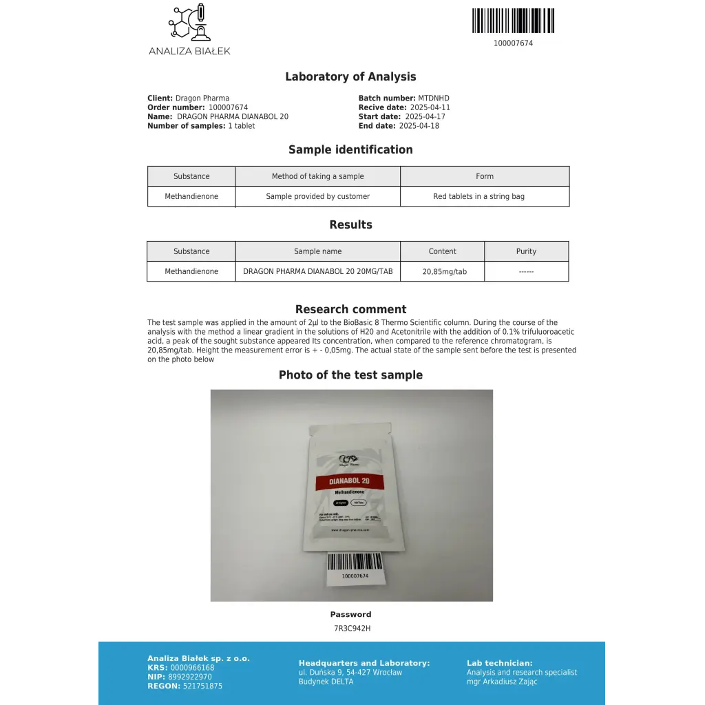 Dianabol | Dragon Pharma