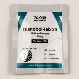 Dianobol-lab 20 - Methandienone - 7Lab Pharma, Switzerland