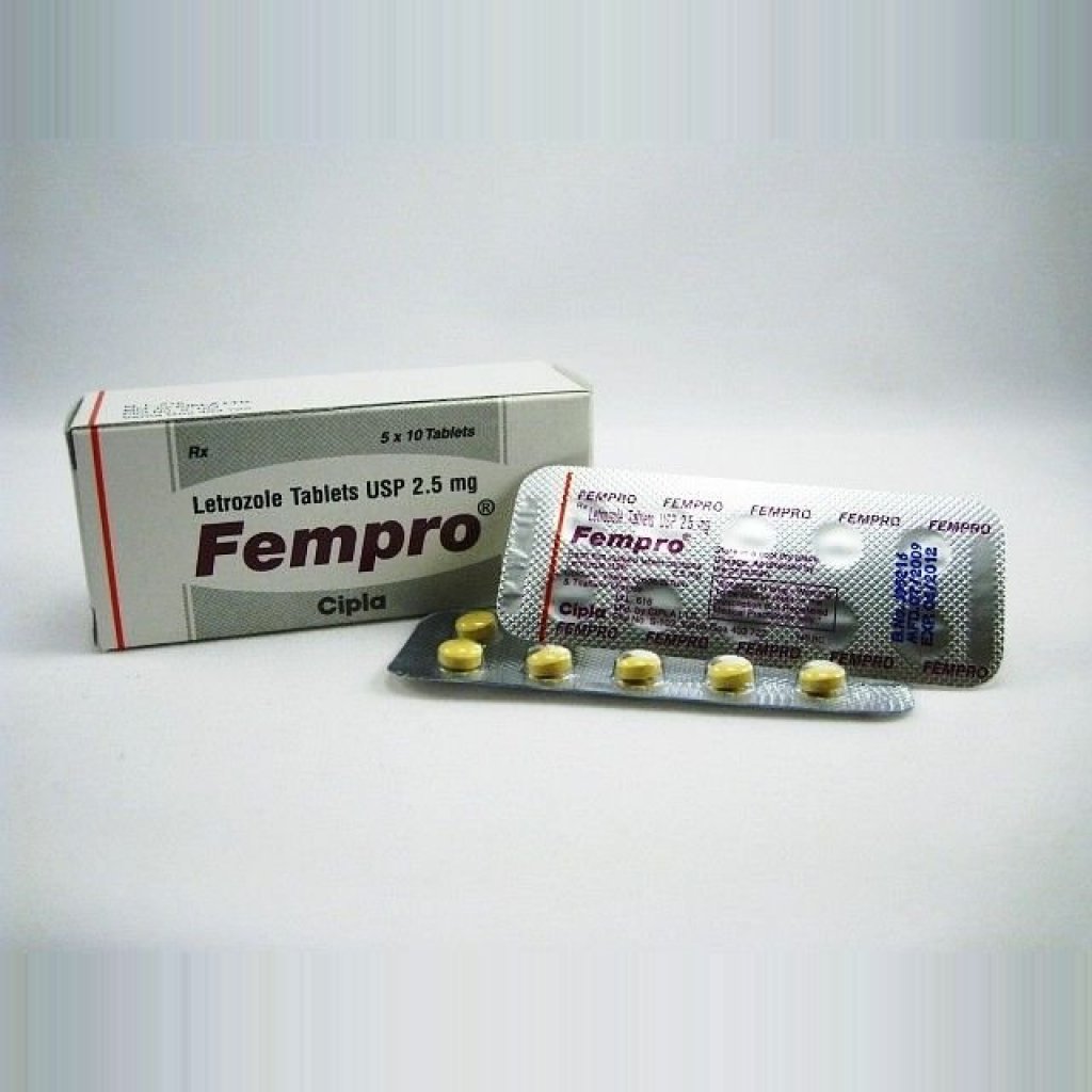 Fempro (Letrozole) - Letrozole - Cipla, India Fempro (Letrozole) - Letrozole - Cipla, India