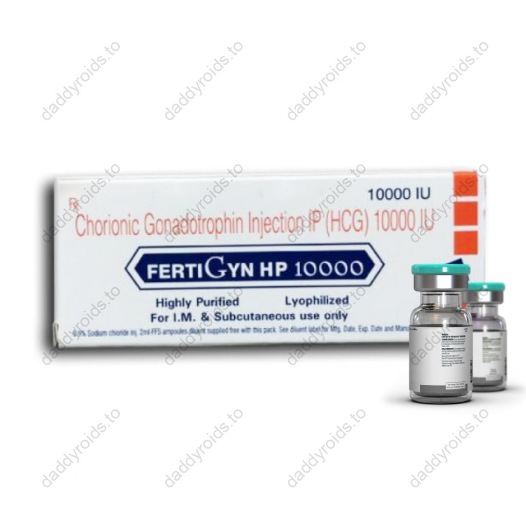 HCG Fertigyn 10000 IU - Human Chorionic Gonadotropin - Sun Pharma, India HCG Fertigyn 10000 IU - Human Chorionic Gonadotropin - Sun Pharma, India