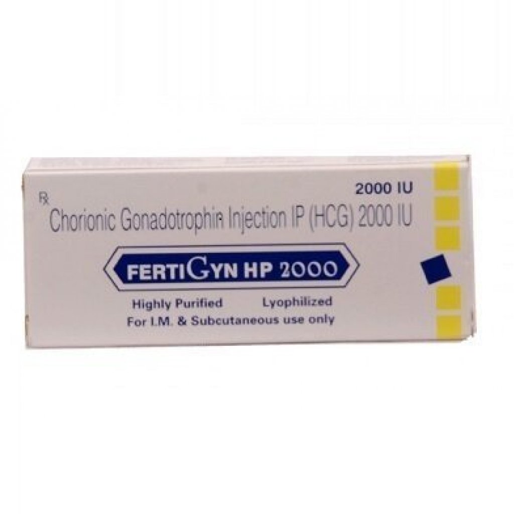 Fertigyn 2000 IU - Human Chorionic Gonadotrophin - Sun Pharma, India Fertigyn 2000 IU - Human Chorionic Gonadotrophin - Sun Pharma, India