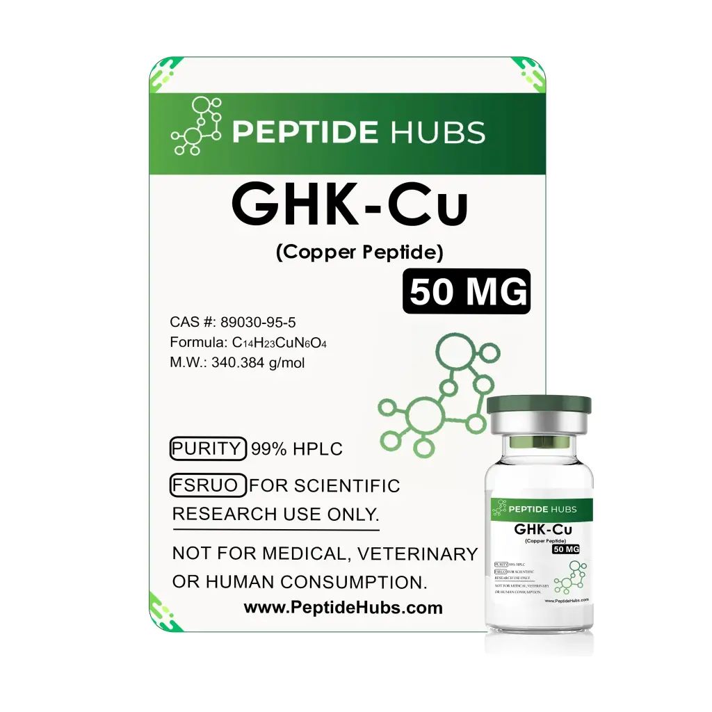 GHK-CU 10mg Peptide Hubs