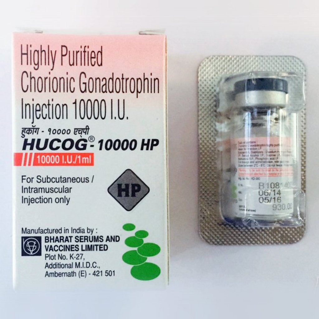 Hucog Inj 10000 IU - Human Chorionic Gonadotropin - Bharat Serums And Vaccines Ltd, India Hucog Inj 10000 IU - Human Chorionic Gonadotropin - Bharat Serums And Vaccines Ltd, India