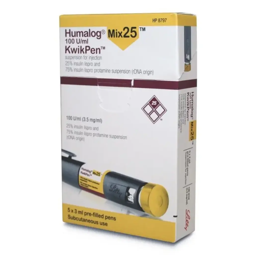 Humalog KwikPen Mix 25 Eli Lilly