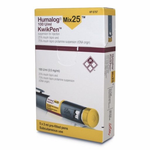 Humalog KwikPen Mix 25 Eli Lilly