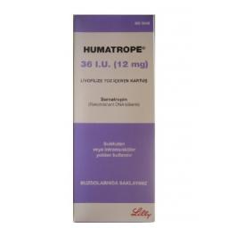 Humatrope 36IU (12mg) - Somatropin - Somatropin - Lilly, Turkey