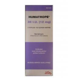 Humatrope 36IU (12mg) - Somatropin - Somatropin - Lilly, Turkey Humatrope 36IU (12mg) - Somatropin - Somatropin - Lilly, Turkey