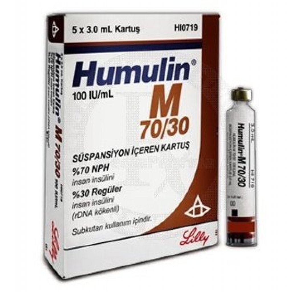 Humulin M 70/30 - Insulin Human Injection - Lilly, Turkey Humulin M 70/30 - Insulin Human Injection - Lilly, Turkey
