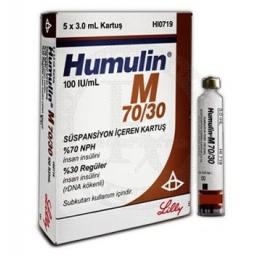 Humulin M 70/30 - Insulin Human Injection - Lilly, Turkey
