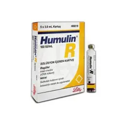 Humulin R 3ml Lilly, Turkey