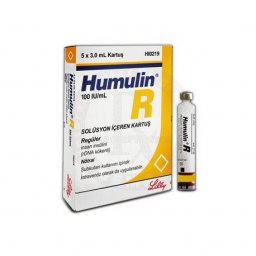 Humulin R 3ml Lilly, Turkey