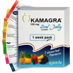 Kamagra Oral Jelly - Strawberry Ajanta Pharma, India