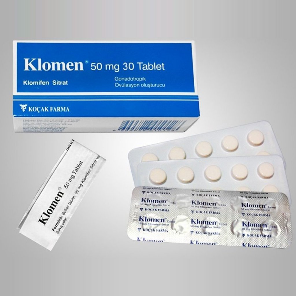 Klomen - Clomiphene Citrate - Kocak Farma, Turkey Klomen - Clomiphene Citrate - Kocak Farma, Turkey