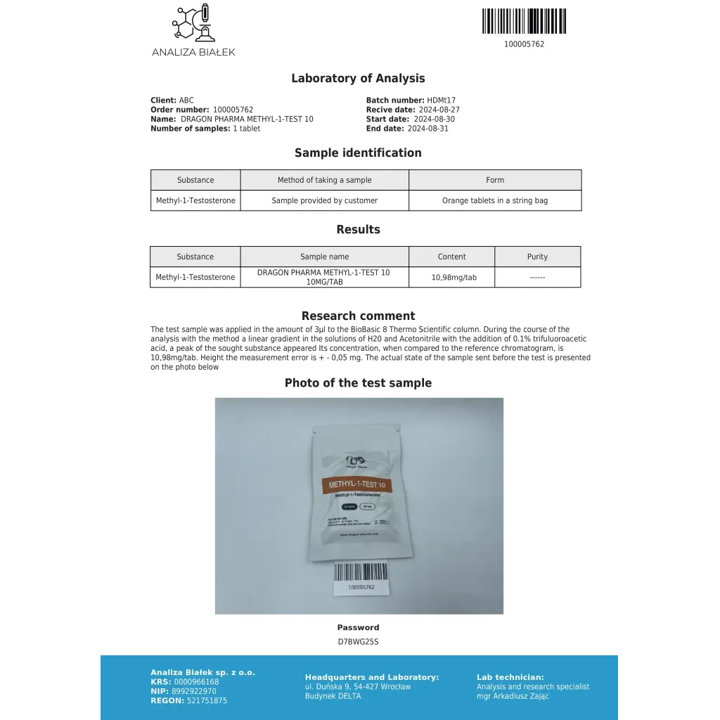 Methyl-1-Test 10