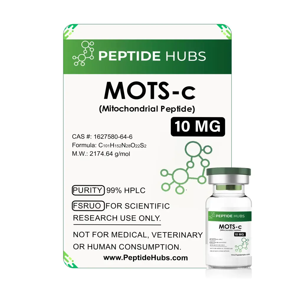 MOTS-c 10mg Peptide Hubs