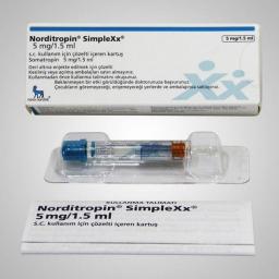 Norditropin 15 iu (5 mg) - Somatropin - Somatropin - Simplex Novonordisk, Turkey