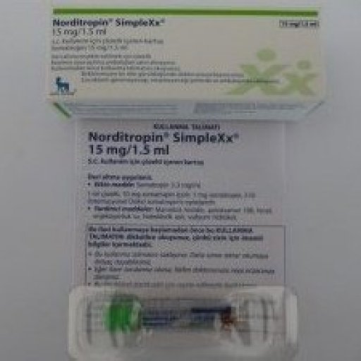 Norditropin 45iu (15mg) - Somatropin Simplex Novonordisk, Turkey