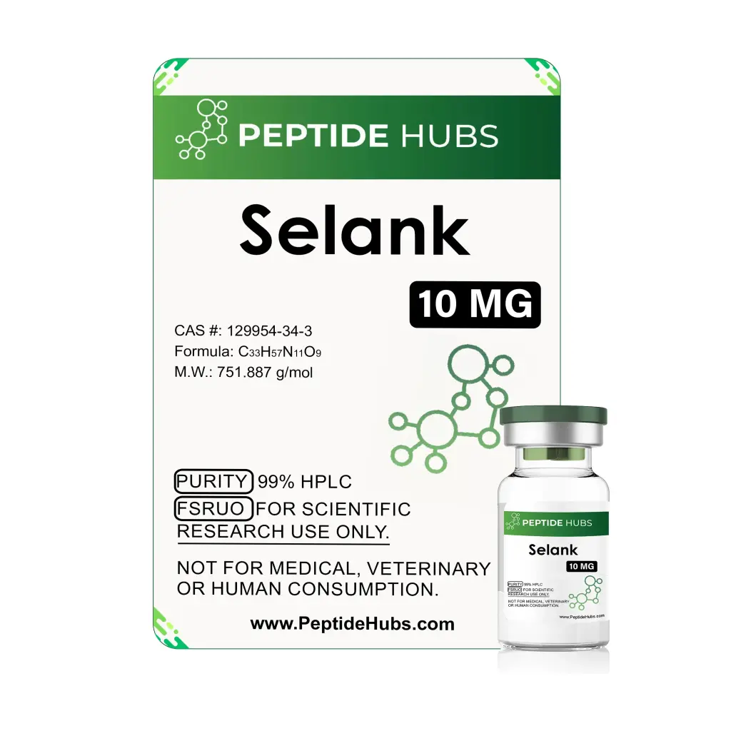 Selank 10mg Peptide Hubs