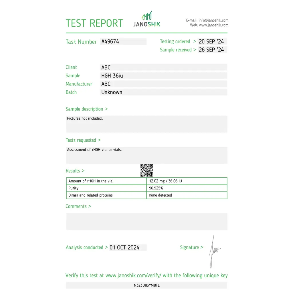 Somatropin Stealth Labs