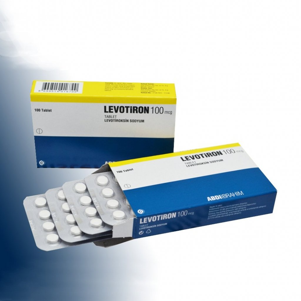T4 (Levotiron) 100 mcg T4 (Levotiron) 100 mcg