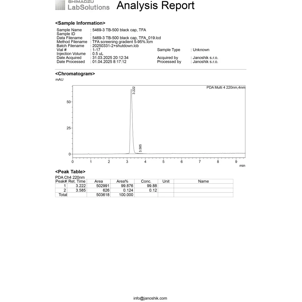 TB 500 Dragon Pharma, Europe