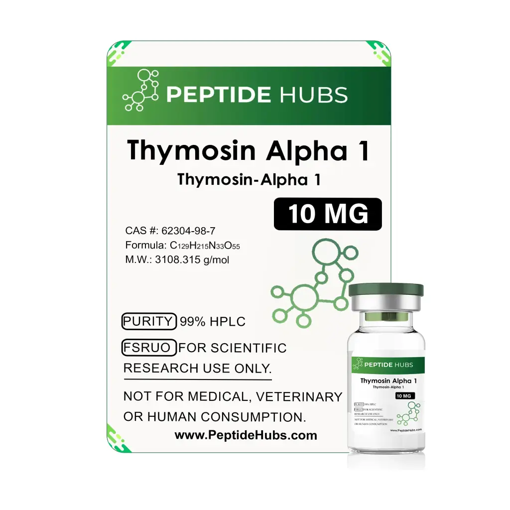 Thymosin Alpha-1 10mg Peptide Hubs