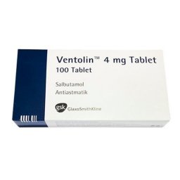 Ventolin 4mg GlaxoSmithKline, Turkey