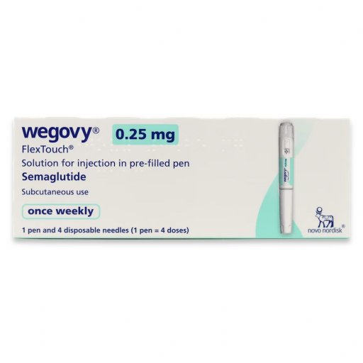 Wegovy FlexTouch 0.25 mg Novo Nordisk