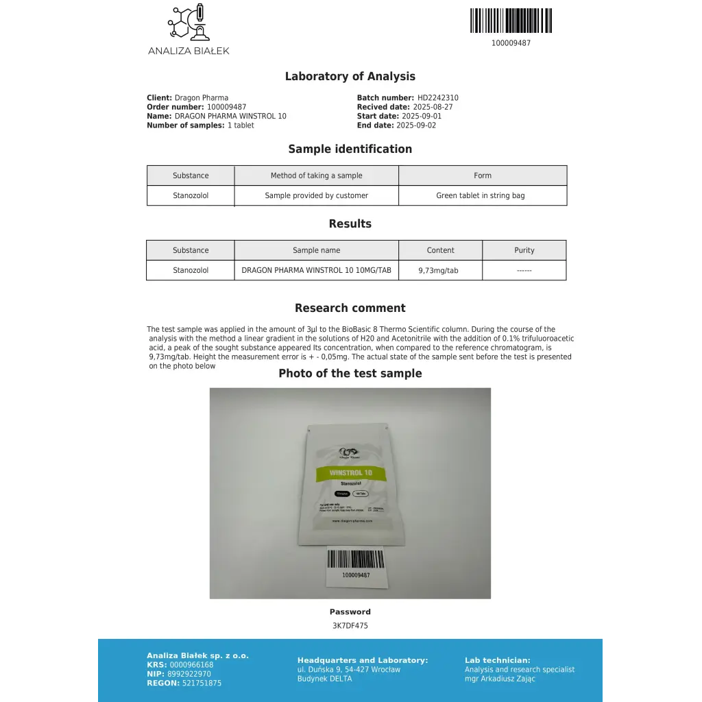Winstrol Pills